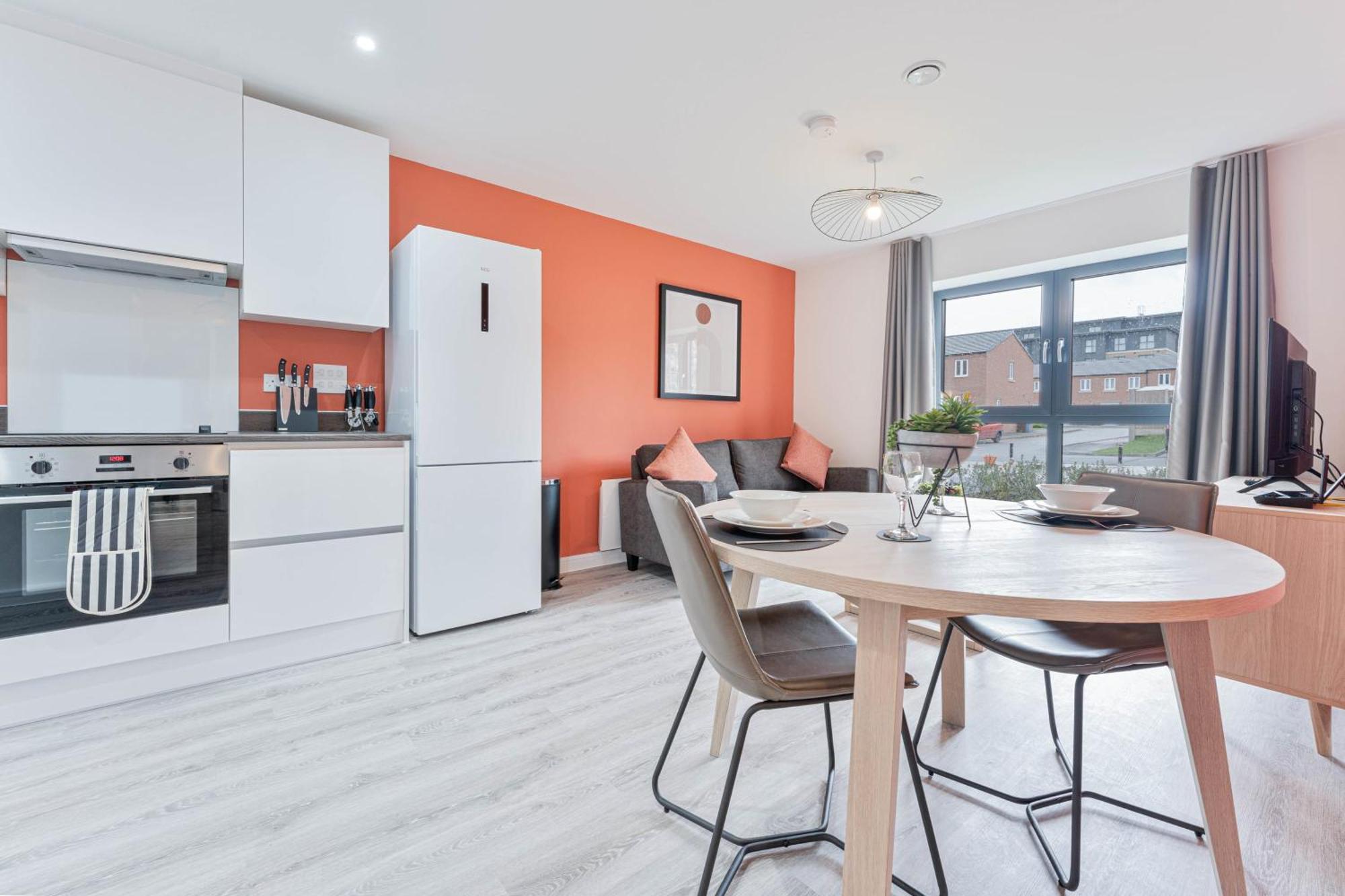 Stayzeni, Hardwick House Derby 1 Bed Apartment Exteriör bild